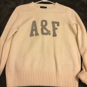 Abercrombie logo sweater